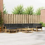  Set vanjskih sofa 8 kom. Bijela i antracit | shoptok.hr