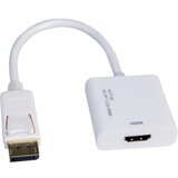 Roline DisplayPort / HDMI adapterski kabel DisplayPort vtič\, HDMI-A vtičnica 0.15 m bela 12.03.3160 DisplayPort kabel, (20419431) | Shoptok.si