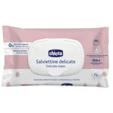 Delicate Wipes Chamomile vlažne maramice za djecu s kamilicom 0m+ 72 kom