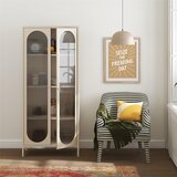 Støraa Kremno bela kovinska vitrina 80x186x40 cm Luna – | Shoptok.si