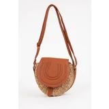 Defacto Women's Straw Crossbody Bag