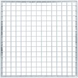  Rešetka Srebrna 50 x 50 x 2 cm Vruće pocinčani čelik | shoptok.hr