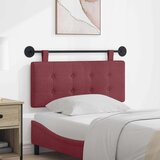  Držeće uzglavlje Zidne tkanina - boja crnog vina 100 cm bez LED | shoptok.hr