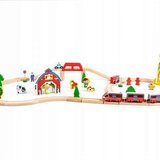 ECO TOYS drveni voz set na baterije Cene