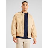 Tommy Jeans Prijelazna jakna pijesak / tamno plava / crvena / bijela | shoptok.hr
