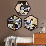 Wallity Uramljena slika 6GEN1275497500, 35x35 cm, 3 dela | ePonuda.com