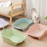  toalet za mačke Extra Large Open Cat Box Plavi 48x35x15 cm Cene