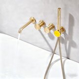 ELITE EDITION Stenski tuš set BSC1717 z LED zaslonom v grafitno sivi izvedbi — Gunmetal siva | Shoptok.si