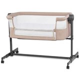 Kinderkraft dječji krevetić s uklonjivom stranicom nestee™ up 2 beige Cijene