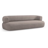 Micadoni Svetlo rjava sedežna garnitura iz tkanine bouclé 226 cm Jenny – | Shoptok.si