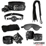 LATETOBED BDSM Line 7 Bondage Pieces Set Black | Shoptok.si