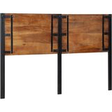 vidaXL Uzglavlje kreveta 160 cm Puno obrađeno drvo i željezo | shoptok.hr