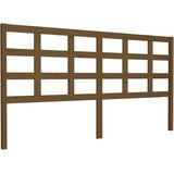  Uzglavlje za krevet boja meda 185,5x4x100 cm masivna borovina | shoptok.hr
