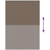 Rolo zavjesa za zamračivanje 164,4 x 230 cm Širina tkanine 160 cm boje kave | shoptok.hr
