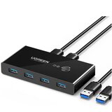 Ugreen USB switch box US216 2u/4iz USB 2.0 crni Cene'.'