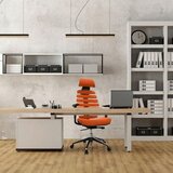 MID.YOU Vrtljivi Stol Ergo Line Ii Pro, Oranžna | Shoptok.si