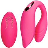 Shots Loveline - punjivi, radio vibrator za par (roza) | shoptok.hr