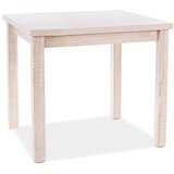  Stol ADAM 90x65 cm - laminirana ploča + MDF - hrast sonoma | shoptok.hr