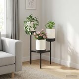  Stalak za cvijeće Bijela 54 x 49 x 81 cm PP i čelik | shoptok.hr