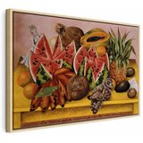  Slika - Frida Kahlo – A Bride Frightened at the Sight of Life Opened 60x40 U prirodnom drvenom okviru | shoptok.hr