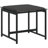  13dijelni vrtni blagovaonski set s jastucima crni od tekstilena | shoptok.hr