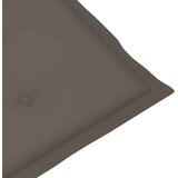  Jastuci za vrtne stolice 6 kom smeđesivi 100x50x3 cm od tkanine | shoptok.hr