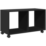  Pomični ormarić crni 72 x 33 x 42,5 cm konstruirano drvo | shoptok.hr