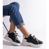 Gemre Black women's sports sneakers Alva Cijene
