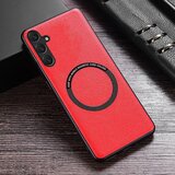 INORCO Za Samsung Galaxy A14 5G PU usnje + PC + TPU Funda za pametni telefon, združljiv z MagSafe, (22036632) | Shoptok.si