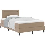  Postelja z vzmetnico Kapučino 120 x 200 cm Umetna koža, (5000125764) | Shoptok.si