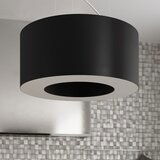 Nice Lamps Crna viseća svjetiljka s tekstilnim sjenilom ø 50 cm Galata Slim – | shoptok.hr