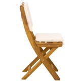  Vanjske bistro stolice 8 pcs Krem bijela 38 x 46 x 85 cm | shoptok.hr