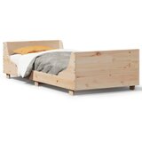  Okvir kreveta bez madraca 90 x 200 cm od masivne borovine | shoptok.hr