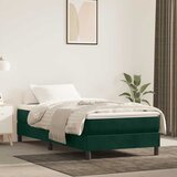  Okvir za krevet s oprugom tamnozeleni 90x190 cm baršunasti | Eponuda.com