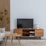 Ixia Rjava TV omarica iz masivnega manga 160x55x40 cm Kaya – | Shoptok.si