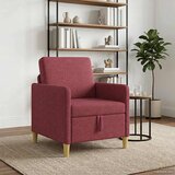 SOFA s pohranom Vinska crvena 72 x 78 x 87 cm Poliester | shoptok.hr