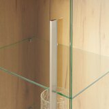 Mömax Vitrina Limit, Barva Hrasta, Temno Siva | Shoptok.si