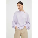 Ba&sh Majica ženska, vijolična barva