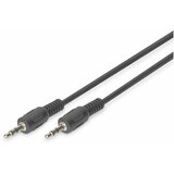 Digitus AK-510100-015-S utičnica audio priključni kabel [1x 3,5 mm banana utikač - 1x 3,5 mm banana utikač] 1.50 m crna | Eponuda.ba