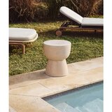 Kave Home Keramična okrogla vrtna mizica 36x36 cm Mesquida – | Shoptok.si