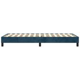  Okvir za krevet s oprugom tamnoplavi 100x200 cm baršunasti | shoptok.hr