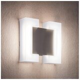 Eglo sitia spoljna zidna lampa/2, led, 2x4,8w, nikl mat/bela | Eponuda.com
