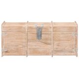  Škrinja za pohranu 90 x 40 x 40 cm od masivnog bagremovog drva | shoptok.hr