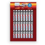 Philips 1x40 Power Alkaline AAA Batterie Vorteilspack - baterije Cijene