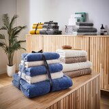 Esprit SET IZ FROTIRJA bela, žajbljevo zelena 50x100/67x140 cm | Shoptok.si