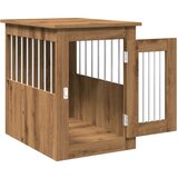 vidaXL Namještaj za sanduk za pse Artisan hrast 45x62x59 cm | shoptok.hr
