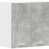 vidaXL Kuhinjska stenska omarica Betonska siva 60x31x60 cm | Shoptok.si