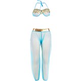 Subblime Prozirni kostim u indijskom stilu - (plava) - L/XL | shoptok.hr