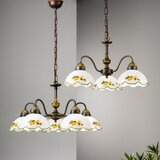  Kolarz 731.83.116 - Luster na lancu NONNA 3xE27/75W/230V sa motivom limuna | Eponuda.com