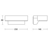 Steinel 065690-LED Spoljašnje zidno svetlo sa senzorom L800 LED/7,5W/230V IP44 | Eponuda.com